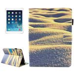 For iPad 9.7 (2018) & iPad 9.7 inch 2017 / iPad Air / iPad Air 2 Universal Desert Pattern Horizontal Flip Leather Protective Case with Holder & Card Slots