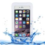 For  iPhone 8 & 7  Professional and Powerful Dustproof Shatter-resistant Shockproof Life Waterproof Protective Case with Lanyard(White)