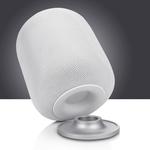 HomePod Intelligent Speaker Base Stainless Steel Base Speaker Pad(Silver)
