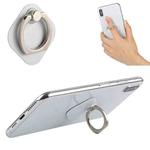Ring Phone Metal Holder for iPad, iPhone, Galaxy, Huawei, Xiaomi, LG, HTC and Other Smart Phones (White)