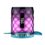 T&G TG155 Bluetooth 4.2 Mini Portable Wireless Bluetooth Speaker with Colorful Lights(Green)