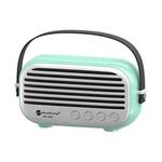 NewRixing NR-3000 Stylish Household Bluetooth Speaker with Hands-free Call Function, Support TF Card & USB & FM & AUX(Green)