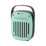 NewRixing NR-4014 Outdoor Portable Hand-held Bluetooth Speaker with Hands-free Call Function, Support TF Card & USB & FM & AUX (Mint Green)