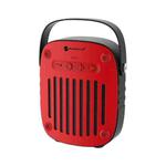 NewRixing NR-4014 Outdoor Portable Hand-held Bluetooth Speaker with Hands-free Call Function, Support TF Card & USB & FM & AUX (Red)