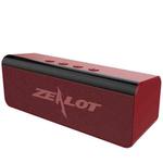 ZEALOT S31 10W 3D HiFi Stereo Wireless Bluetooth Speaker, Support Hands-free / USB / AUX / TF Card (Red)