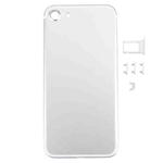 5 in 1 for iPhone 7 (Back Cover + Card Tray + Volume Control Key + Power Button + Mute Switch Vibrator Key) Full Assembly Housing Cover(Silver)