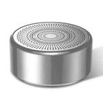 WK D16 Metal Bluetooth V5.0 Desktop Speaker(Silver)