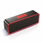 SC211 Portable Subwoofer Wireless Bluetooth Speaker Bluetooth 5.0, Support TF Card & U Disk & 3.5mm AUX (Red)