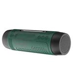 ZEALOT A2 Multifunctional Bass Wireless Bluetooth Speaker, Built-in Microphone, Support Bluetooth Call & AUX & TF Card & LED Lights (Dark Green)