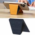 ROCK RPH0968 PU Leather Magnetic Magic Card-Holder Stand for iPhone 12 Series (Blue)