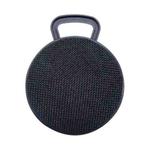 A01L Cloth Texture Round Portable Mini Bluetooth Speaker, Support Hands-free Call & TF Card(Black)