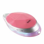 SHABA VS-12 Bluetooth 4.0 Wearable Style Small Magic Diamond Pendant Portable Lighting Wireless Bluetooth Speaker (Pink)