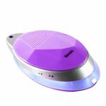 SHABA VS-12 Bluetooth 4.0 Wearable Style Small Magic Diamond Pendant Portable Lighting Wireless Bluetooth Speaker (Purple)