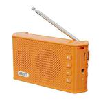 Solar Energy Bluetooth Speaker, Support TF Card / FM / U Disk(Orange)