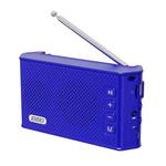 Solar Energy Bluetooth Speaker, Support TF Card / FM / U Disk(Blue)