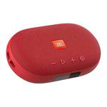 JBL Tune 3 Oval Mesh Digital Display Bluetooth Speaker (Red)