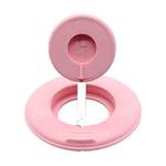 2 in 1 Silicone Desktop Wireless Charger Telescopic Stand For iPhone / Watch Wireless Charger (Pink)