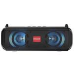 EBS-045 Wireless Stereo RGB Mini Portable Outdoor Music Subwoofer Stereo Speaker with Light (Black)