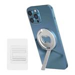 R-JUST SJ20-1 Aluminum Alloy Magnetic Bottle Opener Cellphone Holder With No Trace Sticker (Silver)