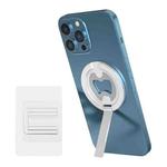 R-JUST SJ20-2 Zinc Alloy Magnetic Bottle Opener Cellphone Holder With No Trace Sticker (Silver)