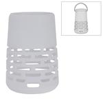 EBSC180-2 Portable Bluetooth Speaker Silicone Case Sling Cover for Bose SoundLink Revolve+ (White)