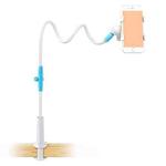 UBN-48 Extended Version Rotatable and Detachable Lazy Desktop Bedside Stand Mobile Phone Stand, Height: 130cm (Blue)