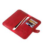 LOUIS Universal Crystal Texture Two-shipper Storage Horizontal Flip Leather Case with Card Slots & Wallet, For iPhone XS & XS Max & XR & X / iPhone 8 & 8 Plus  / iPhone 7 & 7 Plus /  iPhone 6 Plus & 6s Plus / iPhone 6 & 6s(Red)