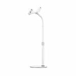 ZM17 Retractable Rotatable Outdoor Selfie Desktop Phone Stand for 4.6-7.8 inch Mobile Phones / Tablets (White)