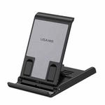 USAMS US-ZJ073 Retractable Folding Desktop Tablet Phone Holder (Black)