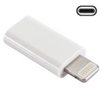 ENKAY Hat-Prince HC-6 Mini ABS USB-C / Type-C 3.1 to 8 Pin Port Connector Adapter(White)