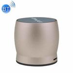 awei Y500 Mini Portable Wireless Bluetooth Speaker with 3D Stereo, Built-in Mic, Support TF Card / AUX(Gold)