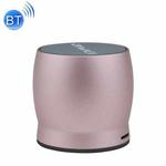 awei Y500 Mini Portable Wireless Bluetooth Speaker with 3D Stereo, Built-in Mic, Support TF Card / AUX(Rose Gold)