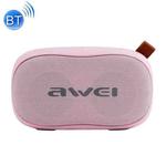 awei Y900 Mini Portable Wireless Bluetooth Speaker Noise Reduction Mic, Support TF Card / AUX(Pink)