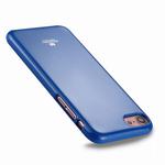 GOOSPERY JELLY CASE for  iPhone 8 & 7  TPU Glitter Powder Drop-proof Protective Back Cover Case (Dark Blue)