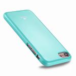 GOOSPERY JELLY CASE for  iPhone 8 & 7  TPU Glitter Powder Drop-proof Protective Back Cover Case (Mint Green)