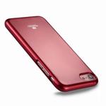 GOOSPERY JELLY CASE for  iPhone 8 & 7  TPU Glitter Powder Drop-proof Protective Back Cover Case (Red)