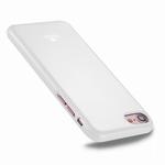 GOOSPERY JELLY CASE for  iPhone 8 & 7  TPU Glitter Powder Drop-proof Protective Back Cover Case (White)