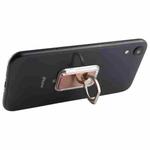CPS-013 360 Degrees Rotate Freely Removable Magnetic Ring Stand Phone Holder, Support Wireless Charging(Rose Gold)