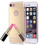 For  iPhone 8 & 7  Electroplating Mirror TPU Protective Cover Case(Gold)