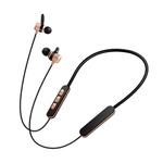 BT-KDK58 In-Ear Wire Control Sport Magnetic Suction Wireless Bluetooth Earphones with Mic, Support Handfree Call, For iPad, iPhone, Galaxy, Huawei, Xiaomi, LG, HTC and Other Smart Phones(Gold)