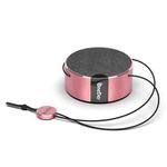 Oneder V12 Mini Wireless Bluetooth Speaker with Lanyard, Support Hands-free(Pink)