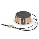 Oneder V12 Mini Wireless Bluetooth Speaker with Lanyard, Support Hands-free(Gold)