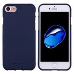 GOOSPERY SOFT FEELING for  iPhone 8 & 7  Liquid State TPU Drop-proof Soft Protective Back Cover Case (navy)