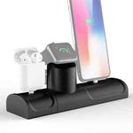 TS070C 3 In 1 Multi-function Charging Dock Stand Holder Station for iPhone / Apple Watch / AirPods