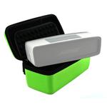 Portable Nylon Silica Gel Speaker Protective Box Storage Bag for BOSE SoundLink Mini(Green)