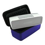 Portable Nylon Silica Gel Speaker Protective Box Storage Bag for BOSE SoundLink Mini(Purple)