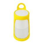 Portable Silica Gel Bluetooth Speaker Protective Case for BOSE Soundlink Revolve+ (Yellow)