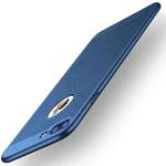 MOFi for for iPhone 7 Plus Honeycomb Texture Breathable PC Shockproof Protective Back Cover Case(Blue)