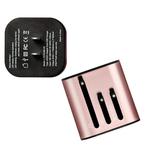 JOYROOM L-T215 5V 3.2A Portable Multi-function Dual USB Ports Smart Charge Travel Charger, For Samsung / Huawei / Xiaomi / Meizu / LG(Rose Gold)
