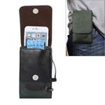 6.3 inch and Below Universal Crazy Horse Texture 3 Pouches Vertical Flip Leather Case with Belt Hole & Climbing Buckle for Galaxy Note 8, Sony, Huawei, Meizu, Lenovo, ASUS, Cubot, Oneplus, Oukitel, Xiaomi, DOOGEE, Vkworld, and other Smartphones(Army Green)